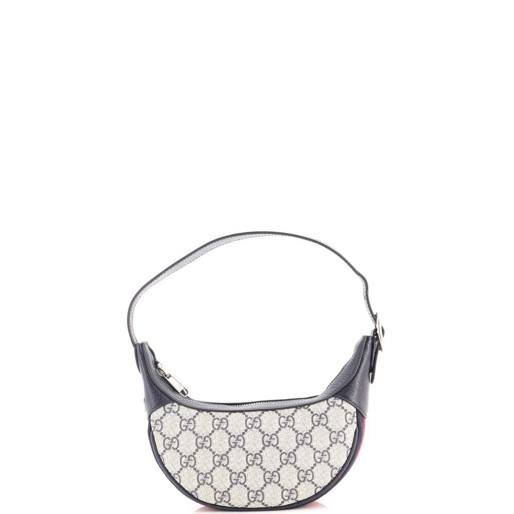 Gucci Ophidia Half Moon Bag Gg Coated #323365G13B
